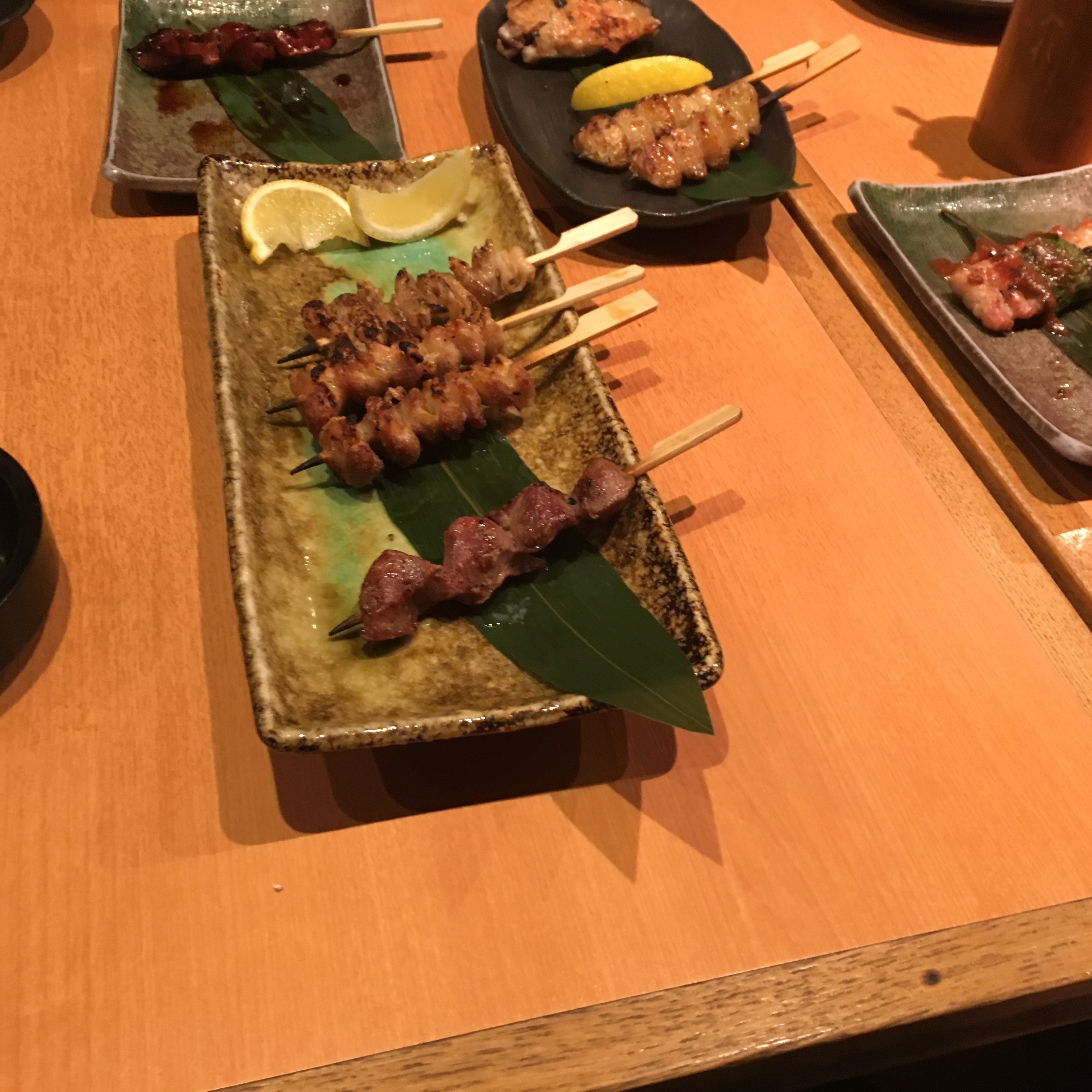 本日は焼き鳥です。